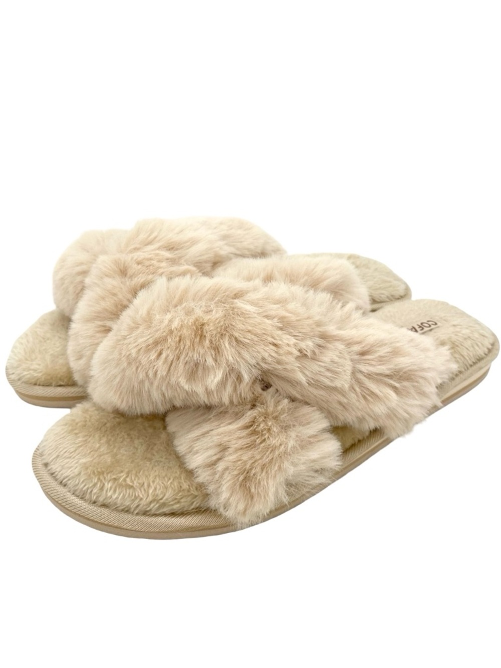 Coface Women’s Fuzzy Slippers Size 9 NWOT - Picture 2 of 8